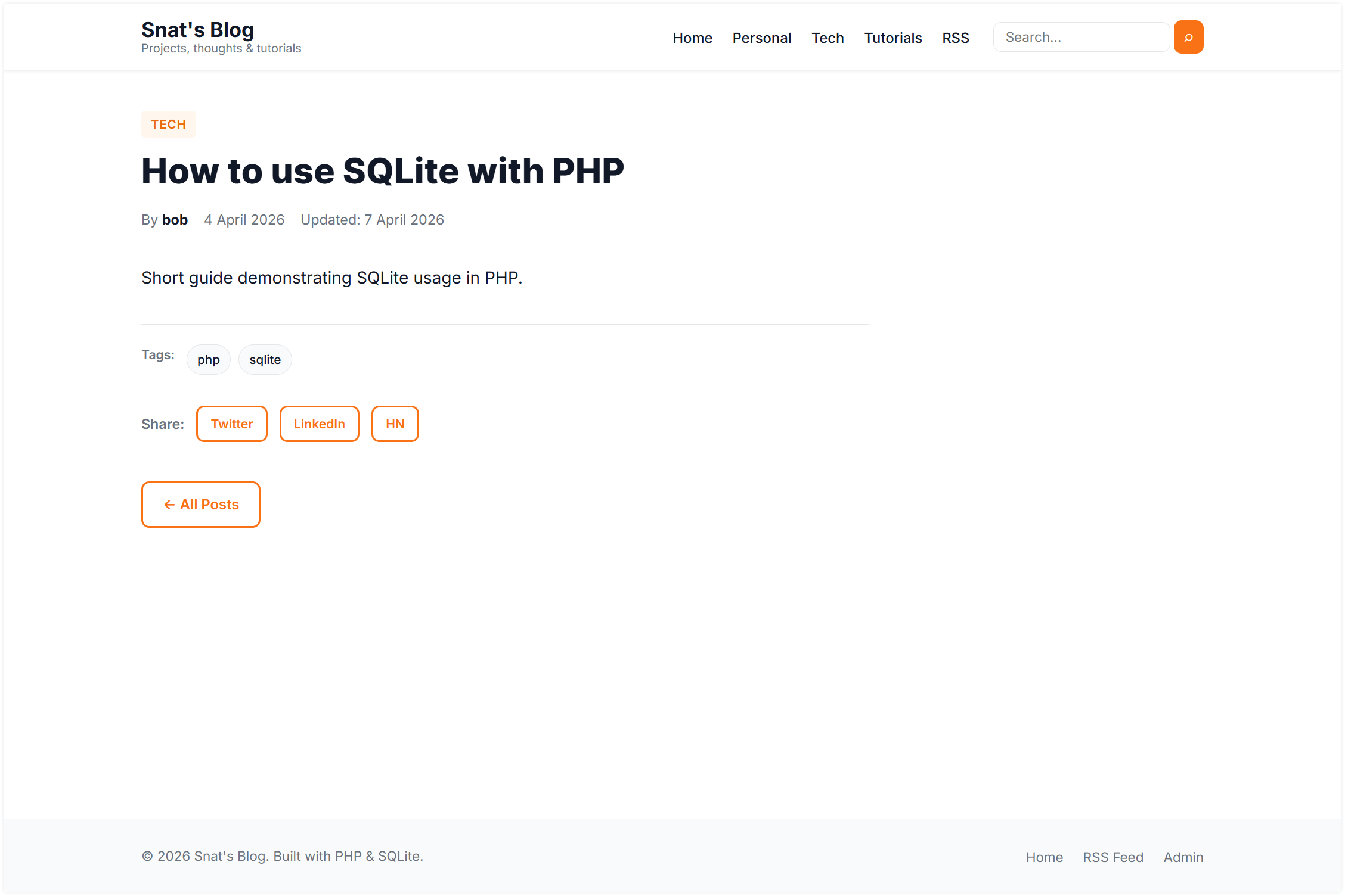Blog screenshot 2